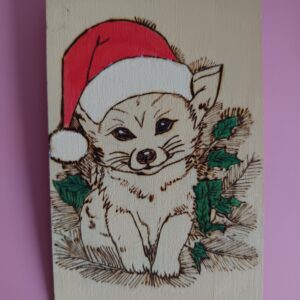 mignon chiot festif